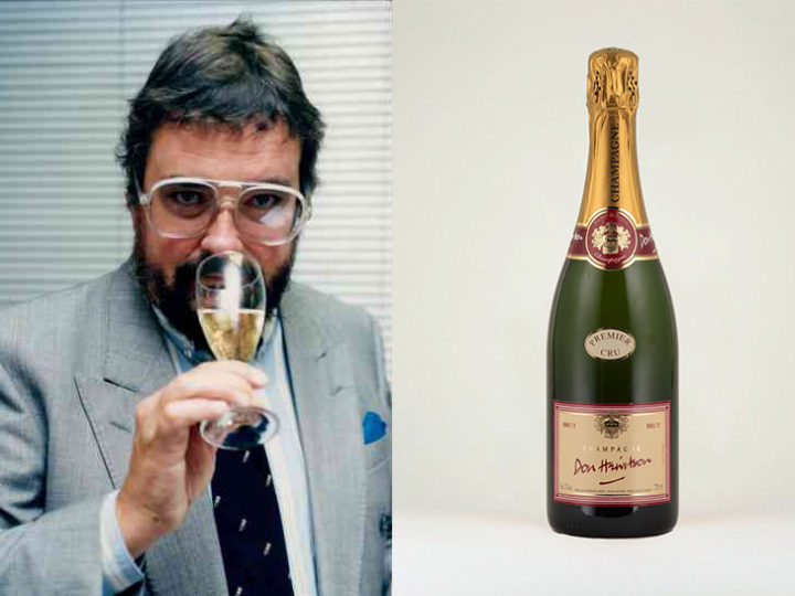 Don Hewitson Champagne goes gold
